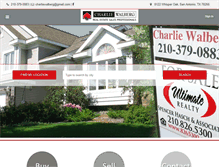 Tablet Screenshot of charlieintexas.com